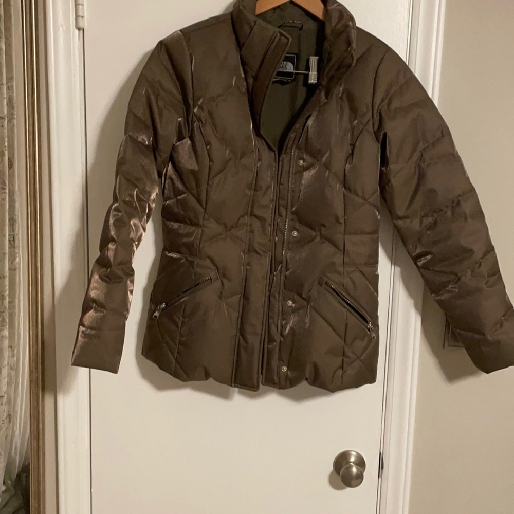 The North Face Brown Puffer Jacket